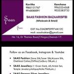 SAAS FASHION BAZAAR